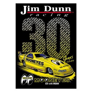 Photo1: 30th Jim Dunn Racing x MOONEYES Funny Car Poster