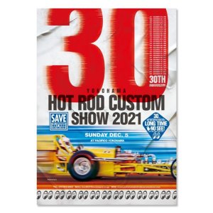 Photo1: 30th Anniversary YOKOHAMA HOT ROD CUSTOM SHOW 2021 Poster