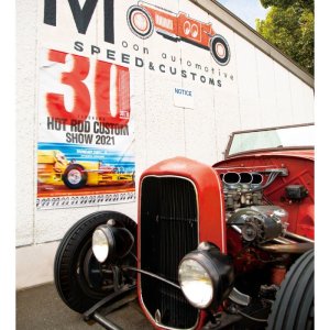 Photo1: 30th Anniversary YOKOHAMA HOT ROD CUSTOM SHOW 2021 Banner