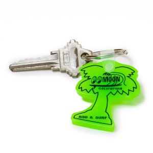 Photo2: MOON Palm Tree Key Ring