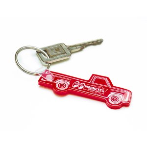 Photo1: MOON Pick Up Key Ring