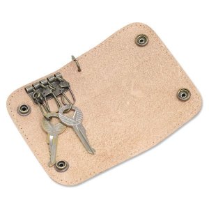 Photo4: MOON Equipped Leather Key Case