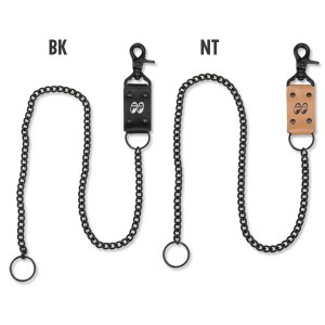 Photo2: MOON Equipped Wallet Key Chain