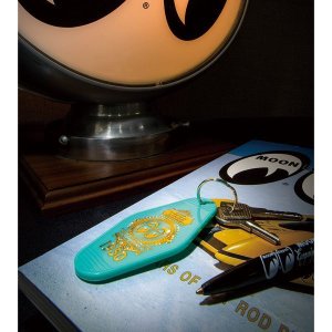 Photo1: MOON Equipped Hotel Key Tag