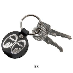 Photo4: MOON Equipped Round Leather Key Ring