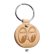 Photo5: MOON Equipped Round Leather Key Ring (5)