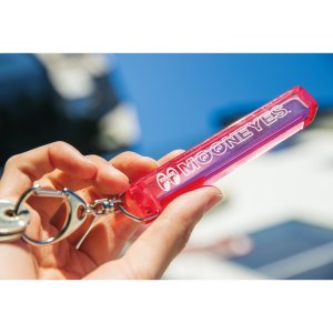 Photo3: MOON Acrylic Stick Key Ring