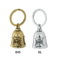 MOON Equip. Iron Cross Bell Key Ring