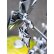 Photo2: MOON Equipped Iron Cross Key Ring (2)