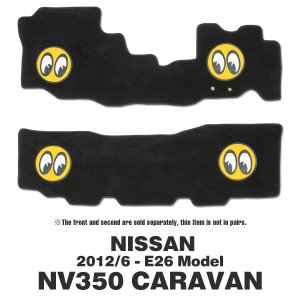 Photo3: MOONEYES FLOOR MATS Nissan NV350 Caravan 2012/06- E26 Model