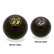 Photo1: MOONEYES Eyeball Shift Knob Black / Black Emblem (1)