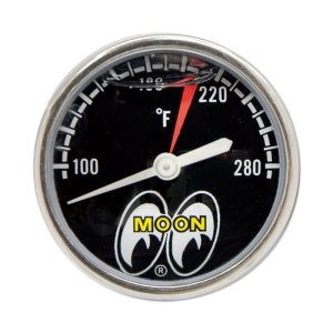Photo1: MOONEYES Classic Direct Gauge Water temperature  Liquid Filled L