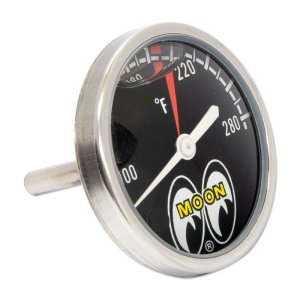 Photo2: MOONEYES Classic Direct Gauge Water temperature  Liquid Filled L