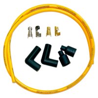 MOONEYES YELLOW Silicon Spark Plug Wire set for H-D