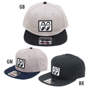 Photo3: MOON Equipped Twill Flat Visor Cap