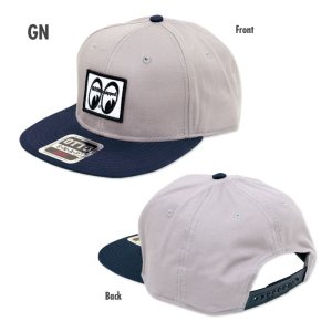 Photo6: MOON Equipped Twill Flat Visor Cap