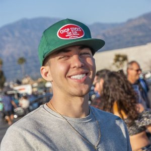 Photo3: Chop Sticks 5 Panel Flat Visor Cap