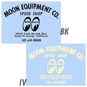 Photo1: MOON EQUIPMENT SPEED SHOP DECAL