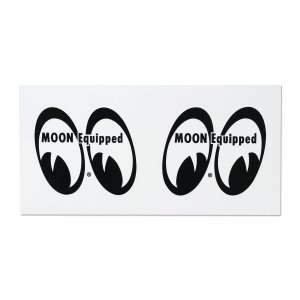 Photo1: MOON Equipped 2 EYES Sticker (3.6in)