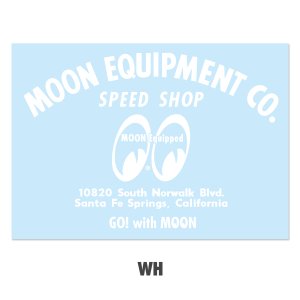 Photo3: MOON EQUIPMENT SPEED SHOP Decal L