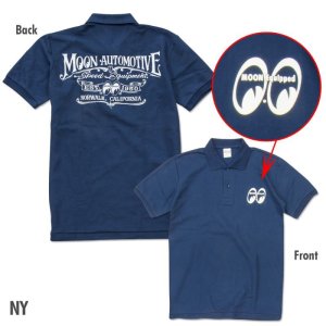 Photo5: MOON Automotive Polo Shirt