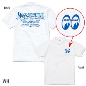 Photo3: MOON Automotive Polo Shirt