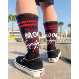 Photo1: MOON Equipped Iron Cross Socks