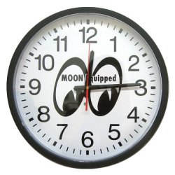 MOON Equipped Giant Wall Clock 16"