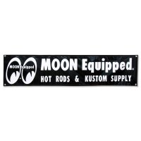 MOON Equipped Black Vinyl banner