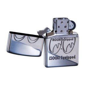 Photo5: MOON Equipped Zippo Lighter