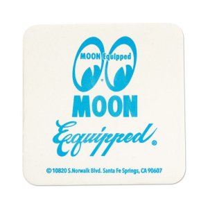 Photo3: MOON Equipped Paper Coaster (Light Blue)
