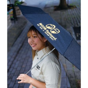Photo1: MOON Equipped Folding Umbrella