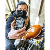 MOON Custom Cycle Shop Panhead iPhone 15 Pro Hard Case