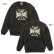 Photo2: MOON Equipped Iron Cross Sweatshirt Black (2)