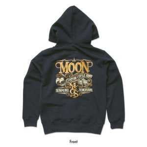 Photo5: MOON Custom Cycle Shop Zip Hoodie