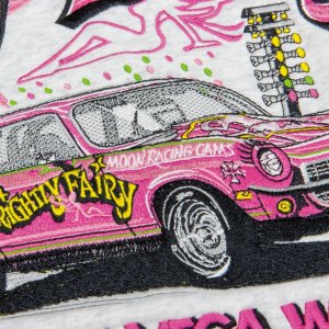Photo5: Sprightly Fairy Embroidery Zip Hoodie