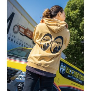 Photo1: MOON Equipped Light Zip Hoodie