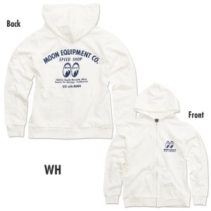 Photo2: MOON Equipment Co. Speed Shop Light Zip Hoodie