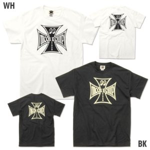 Photo3: MOON Equipped Iron Cross T-shirt