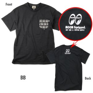 Photo5: MOON Equipped Fabric Pocket T-shirt