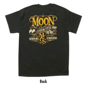 Photo4: MOON Custom Cycle Shop T-shirt