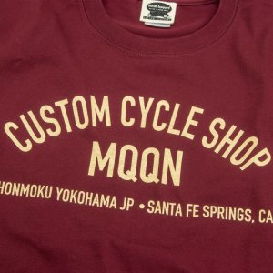 Photo7: MOON Custom Cycle Shop T-shirt