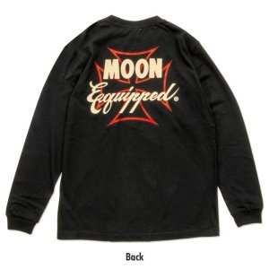 Photo4: MOON Equipped Iron Cross Line Long Sleeve T-shirt