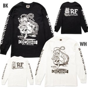 Photo4: Rat Fink x MOON  Equipped Long Sleeve T-shirt