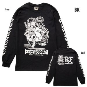 Photo5: Rat Fink x MOON  Equipped Long Sleeve T-shirt