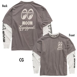Photo9: MOON Equipped Layered Long Sleeve T-shirt