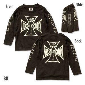 Photo4: Kids Iron Cross Long Sleeve T-shirt