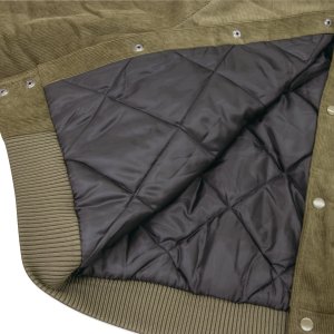 Photo6: MOON Equipped Corduroy Varsity Jacket