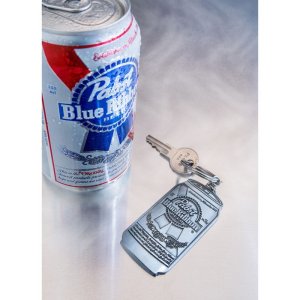 Photo1: Pabst Blue Ribbon Can Keyring