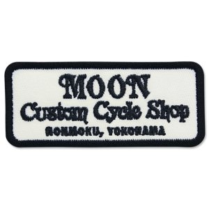 Photo1: MOON Custom Cycle Shop Patches